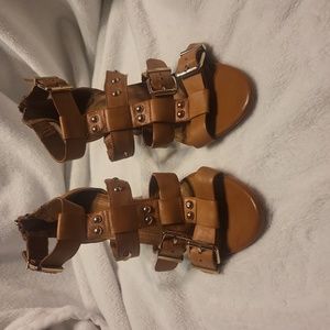 BCBGeneration Brown 10B/40 Leather Heels